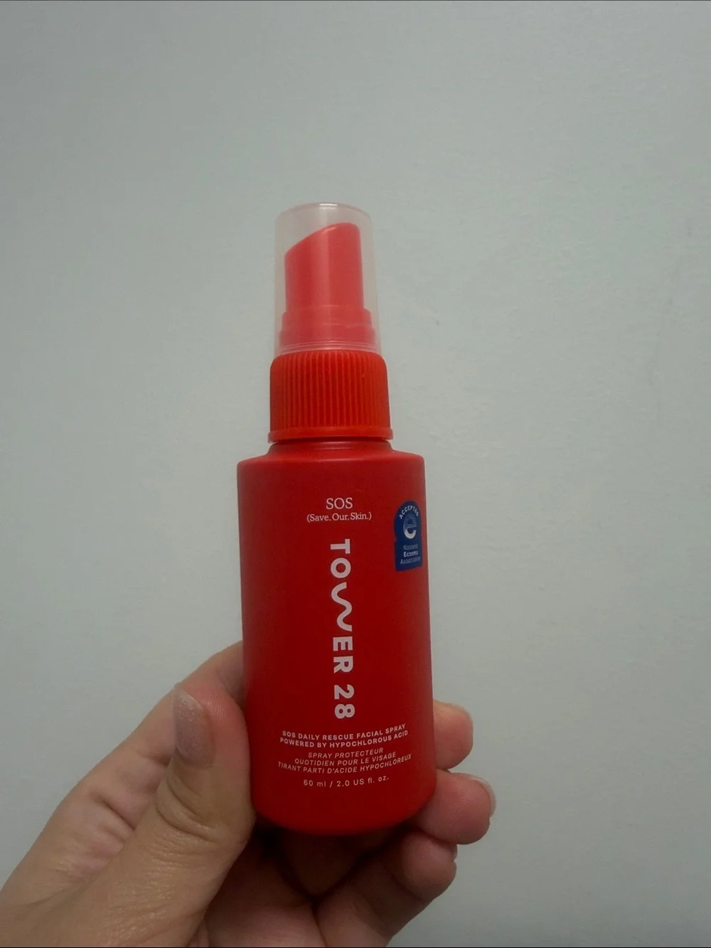 Tower 28 SOS Daily Rescue Facial Spray Travel Size 2 fl oz NWT